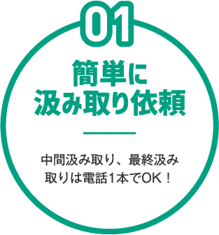 簡単に汲み取り依頼